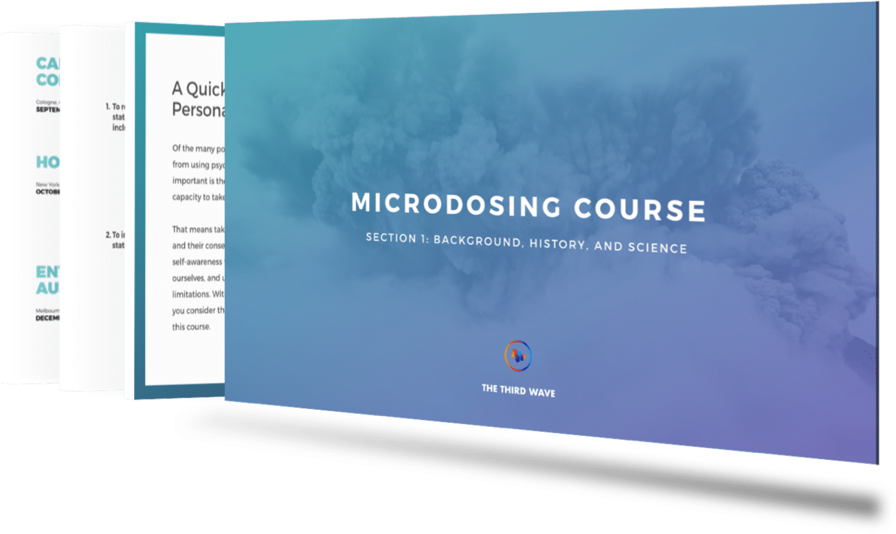 microdosing course mockup