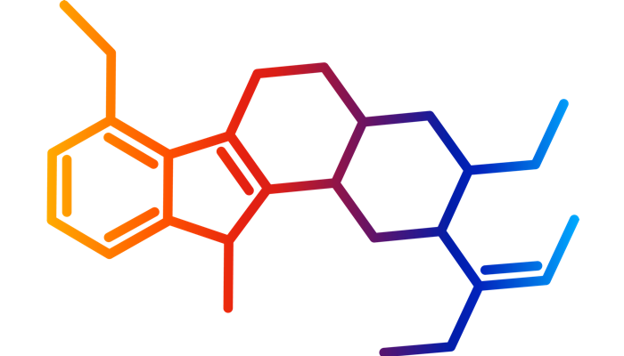 kratom molecule color