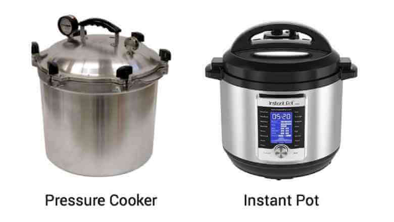 pressure cooker and instant pot