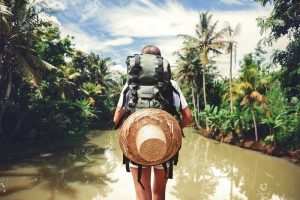 image reflecting traveling to ayahuasca retreat 