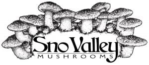 mushroom grow kit sno valley mushrooms logo 