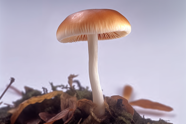 One_psilocybe_azurescens_mushroom_closeup