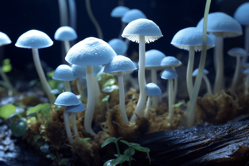 blue meanie mushrooms