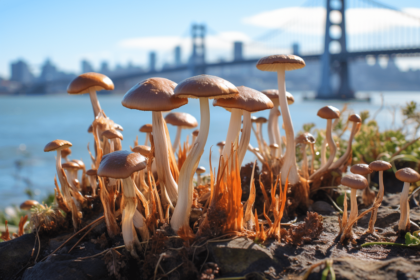 psilocybe allenii mushrooms san francisco daytime