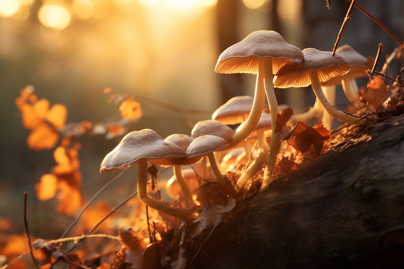 psilocybe allenii mushrooms sunrise-min