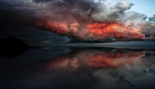 storm clouds