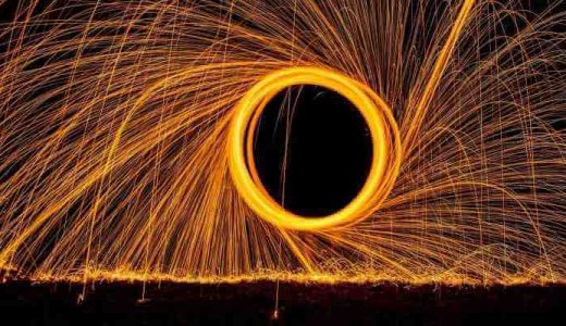 golden light spiral