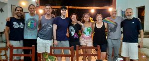 Ayahuasca Cancun Mexico Retreat Group Farewell Dinner Photo Aya de La Vid Jul 2021 300x123